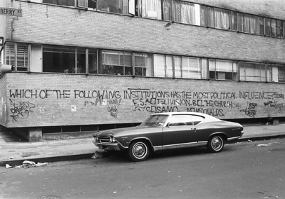 Message from Jean-Michel Basquiat on Mulberry Street, early 1980's